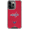 NHL Washington Capitals Distressed iPhone 16 Pro Clear Case